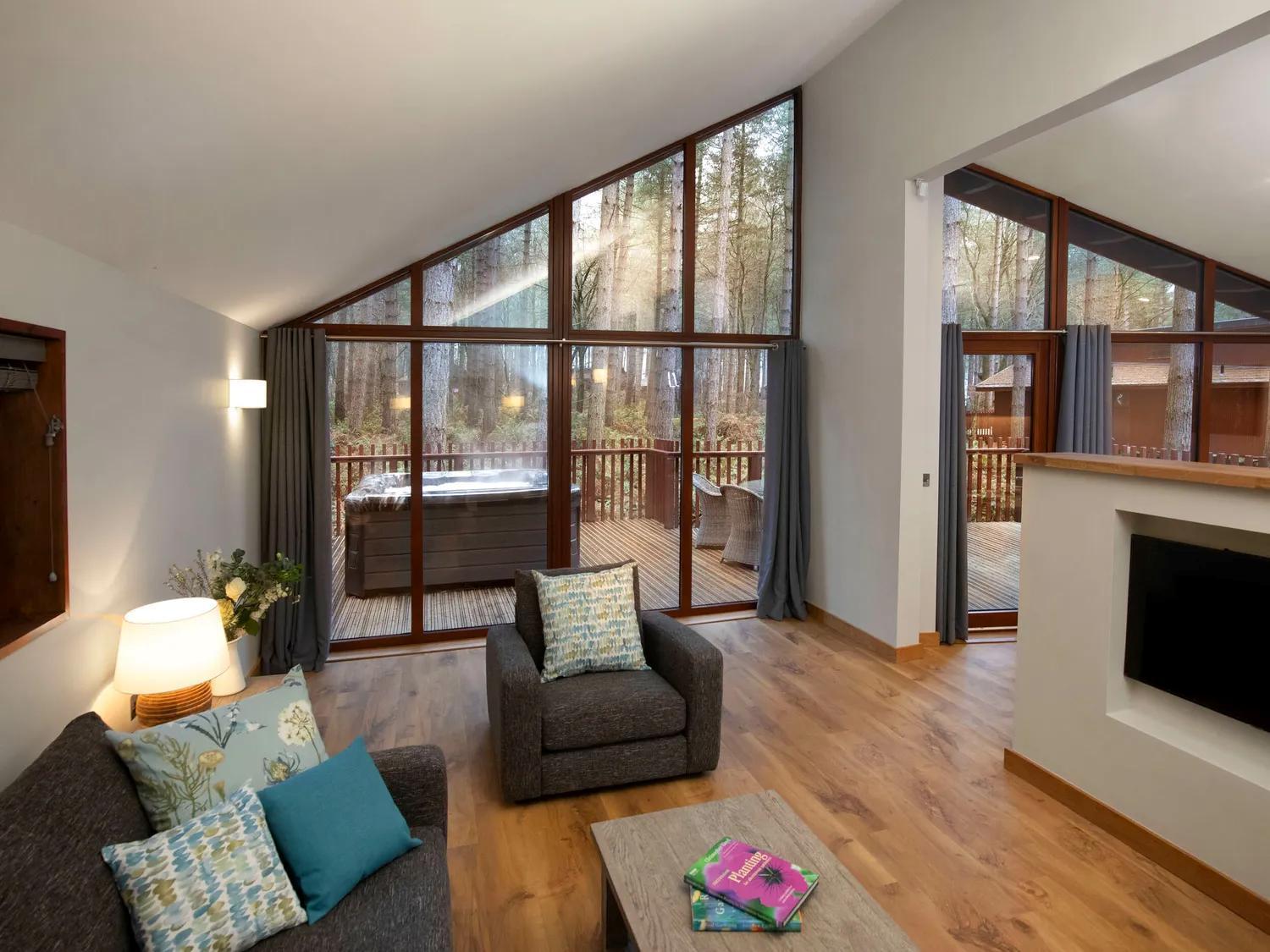 Blackwood Forest Cabins - Forest Holidays Popham Exterior foto
