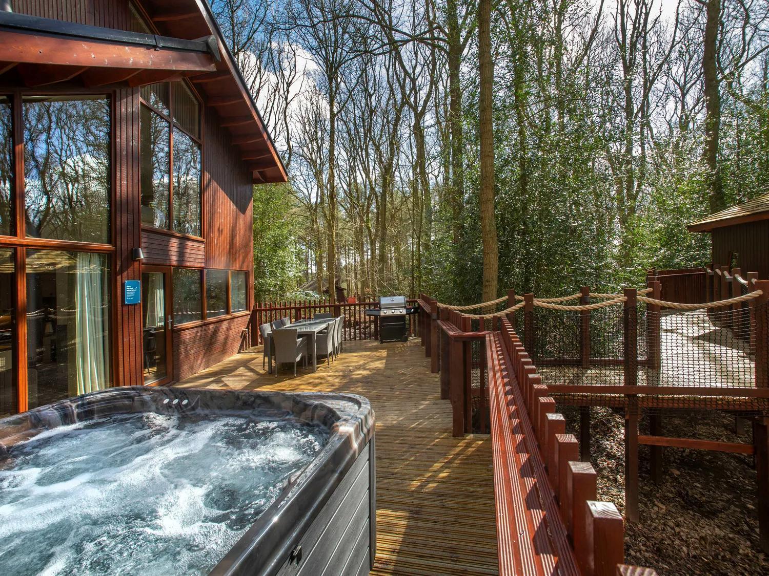 Blackwood Forest Cabins - Forest Holidays Popham Exterior foto